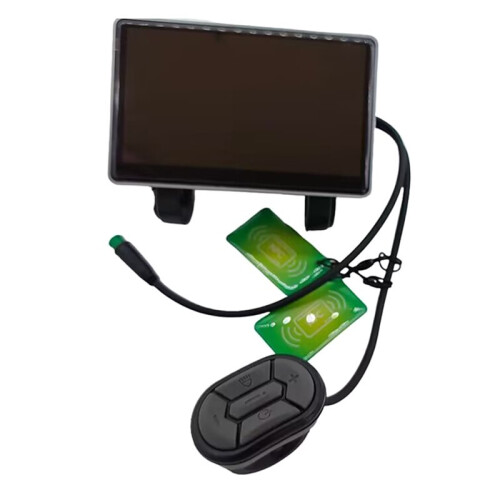 For OUXI V8 Electric Bike V5.0 US NFC Version LCD Display Upgraded Version 50km/H Dashboard Replace Accessories 2