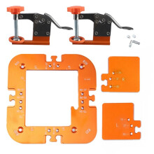 Aluminum Alloy Handle-Free Grooving Curved Moulding, U-Channel Positioning, Woodworking Grooving Auxiliary Positioner