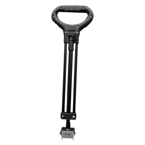 Wagon Pull Handle Retractable Height Adjustable Folding Camping Wagon Cart Handle Replacement Part for Camping Garden 1