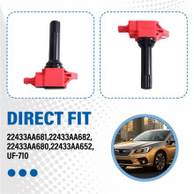 4PCS NEW VERSION IGNITION COIL for BRZ Forester Impreza Legacy Outback XV Crosstrek 2.0L 2.5L UF710 22433-AA681