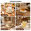 8pcs Cotton Woven Coasters for Drinks, Absorbent Coasters Set, 7 Inch Diameter, Cup Coasters for Tabletops,Coffee Tables 1