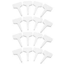 400 Pcs Garden Labels Gardening Plant Classification Sorting Sign Tag Ticket Plastic Writing Plate Board White