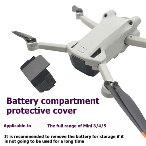 Battery Dust Cover for   5 Pro/4/ 3 Pro Battery Compartment Dust Cover Moisture-Proof Protective Cover 1