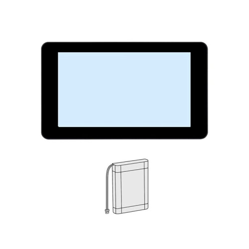 ESP32-S3 7 Inch Touch LCD Development Board IPS Display 5-Point Touch Voice AI  Screen with Battery 1