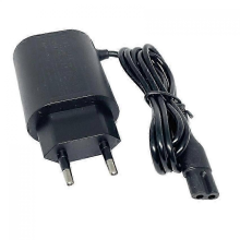 Chargeur de remplacement 12 V 0,4 A noir pour rasoir électrique Braun Series S3 S5 S7 S8 S9 (réf. szrhkj358)
