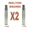 Molton Brown 2X Molton Brown BlackPepper EDT 7.5ml Each Unboxed 1