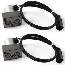 2X Car SOLENOID VALVE Hydraulic Pump Solenoid Valve for PC200-7 PC220-7 PC200-8 702-21-57400 7022157400