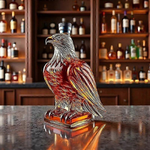 350 ml Whisky-Dekanter in Adler-, Dackel- und Eulenform 2