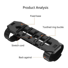 Cycling Gel Holder with Quickly Release Storage Clamps Road Bikes Cycling Holder