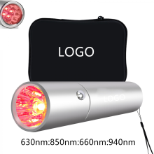 Tragbare Infrarot-Therapielampe zur Schmerzlinderung und Muskelentspannung – 630/660/850/940 nm Laserbehandlung für Haustiere und