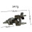 Multi Clamp for Drum - Heavy Duty Holder for Musical Instrument Accessory Hardware 6