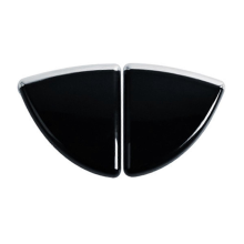 Abdeckung für den Deckel der Mittelkonsole, kompatibel mit Mercedes-Benz E-Klasse W211, Schwarz