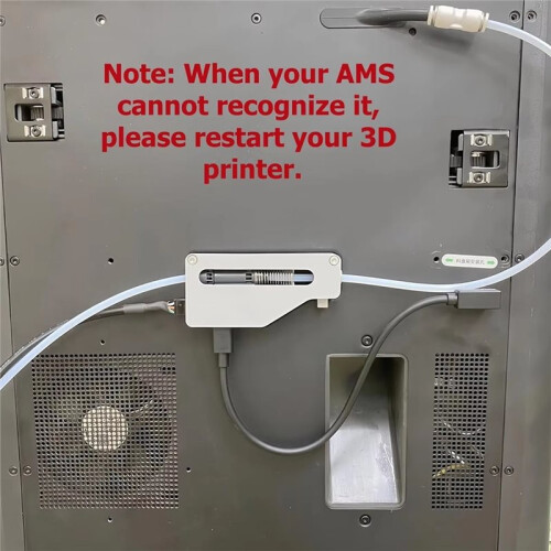 AMS Filament Buffer Assembly Kit for , Multi-Color 3D Printing Accessory for P1P P1S X1C X1E 3D Printer 2