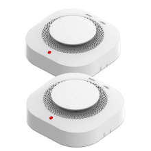 stuks slimme/wifi rookmelders, slimme brandbeveiliging, huisalarm met geluid en licht, bediening via app.