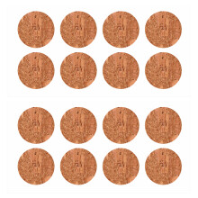 1Set Natuurlijke Labels Voor Flessen En Kantoorclassificatie