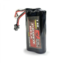 R/C Austauschbarer Li-Ionen-Zellensatz 7,4 V 1200 mAh Große Kapazität für HS18311 HS18312 (2 Stück)