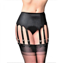 2er-Pack Strumpfhalter für Damen, Dessous, sexy Strümpfe, Strumpfhalter für Oberschenkelstrümpfe mit 10 Strumpfbändern, Kunststoff