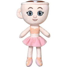 Italienisches Brainrot-Plüschtier, 25 cm, Ballerina Cappuccino Plüschtier, weiche Meme-Puppe für Sammler, ästhetische Dekoration &
