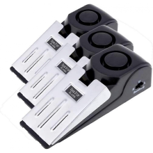 3er-Pack Sicherheits-Türstopper mit Alarmfunktion, 120 dB, für mehr Sicherheit zu Hause (3er-Pack) MS-M68