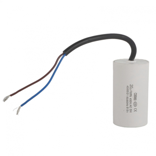 CBB60 450V 20uF motorstartcondensator microfaradcondensator met aansluitkabel