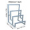 2 Pack 3-Tier Purse Display Stand Silver 6
