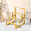 2 Pack 3-Tier Purse Display Stand Gold 5