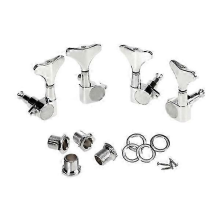 stuks 2L2R stemmechanieken voor basgitaren (zilver) Editie 0627