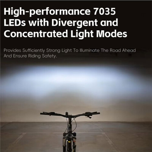 400LM Light-Sensing Bike Headlight Waterproof  Divergent Model Bicycle Front Light  Dimming Cycling Flashlight 1