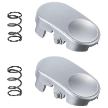 Vervangend gereedschap, compatibel met Dyson V6 DC25, DC27, DC28, DC31, DC33, DC34 stofzuigers, in zilver.