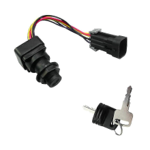 Contactslot met kabelboom (3-standen) voor modelnummer 87-897716K01, compatibel met Mercury Marine Quicksilver buitenboordmotoren.