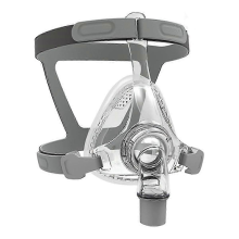 Volledig gezichtsmaskers voor CPAP met hoofdband, elleboog-/draaikoppeling en kussen, CPAP-accessoires geschikt voor de meeste mod