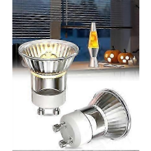 28W GU10 lavalamp, mini MR11 GU10 halogeen reflectorlamp 200LM warm wit 2700K GU10 spotbundel met een stralingshoek van 24, dimb
