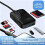 8 in 1  Card Reader USB 3.0 Type-C  Micro  TF CF MS Compact Flash Card Adapter for Laptop PC Tablet Computer 7