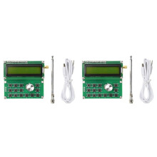 2X 4.5V-5.5V 35MHz-4400MHz RF Signal Generator ADF4351 Signal Source 1K/10K/100K/1M High Precision Frequency Output