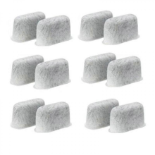 Paquete de 12 filtros de agua de carbón activado de repuesto compatibles con TODAS las cafeteras, DCC-RWF