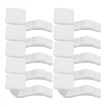 10 piezas de clip de cubierta de acceso de soporte de radiador, clip de montaje de manguera, abrazadera de instalación y abrazader