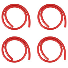 4 Piezas 16X3MM Eslinga de Goma para Pesca Submarina Bandas de Fusil Tubo de Emulsión Látex Equipo Accesorio de Buceo Y Pesca Submarina 1M Red