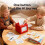 AI Voice Printer Machine,Portable  Sticker Printer Inkless Thermal Stickerbox Printer for Kids Red 7