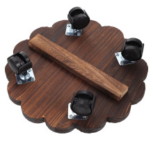 1St Plant Pot Tray Met Wieltjes En Rem Voor En Buiten