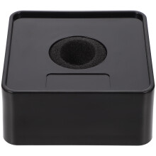 1St Creatief Microfoon Logo Station ABS Zwart Voor