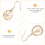 1Paar Premium Titanium Damesoorbellen Parelaccessoires 4