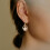 1Paar Premium Titanium Damesoorbellen Parelaccessoires 9