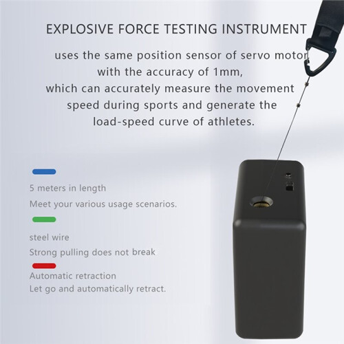 For VBT  Linear Encoder Velocity Based Training for VBT Sensor Rope Fitness Strength Training High Version 2