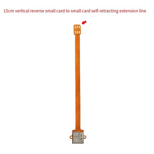 4FF Sim Card Converter to  4FF Usim Card Vertical Adapter with Extension Cable 2