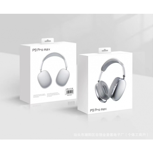 Ακουστικά Bluetooth P9 Pro Max, Ασύρματα ακουστικά ακύρωσης θορύβου, Ακουστικά κ 2