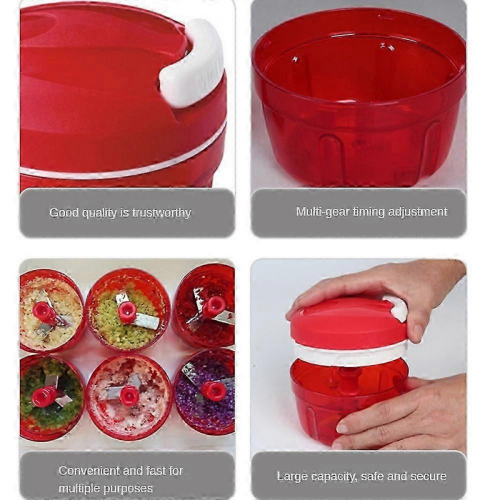 Tupperware Chef Turbo-chef Κόκκινο Συμβατό με τον Κρεμμυδοκόφτη D158 Speedy Boy 2