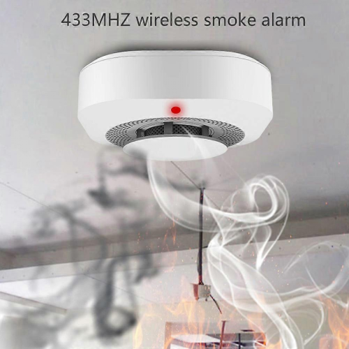 τεμάχια Έξυπνος ανιχνευτής καπνού /Wifi Έξυπνη πυρκαγιά Πυροπροστασία Οικ 2