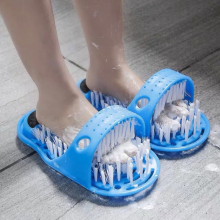 Magic Feet Cleaner Simple Foot Scrubber Feet Shower Spa Easy Feet Cleaning Brush Exfoliating Foot Massage Παντόφλα για