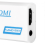 Για Wii σε HDMI 720P/1080P Μετατροπέας αναβάθμισης, έξοδος ήχου και βίντεο 3,5 χιλιοσ 4