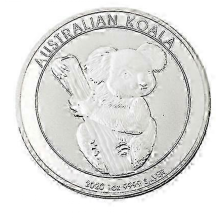 Koala 1 oz Silber 2020 Αυστραλία 1 Dollar Silber ST / BU+